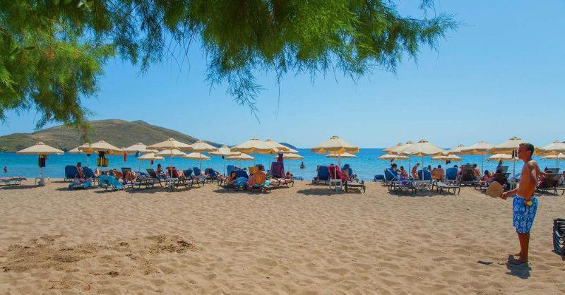 Platy Beach Hotel Bagian luar foto